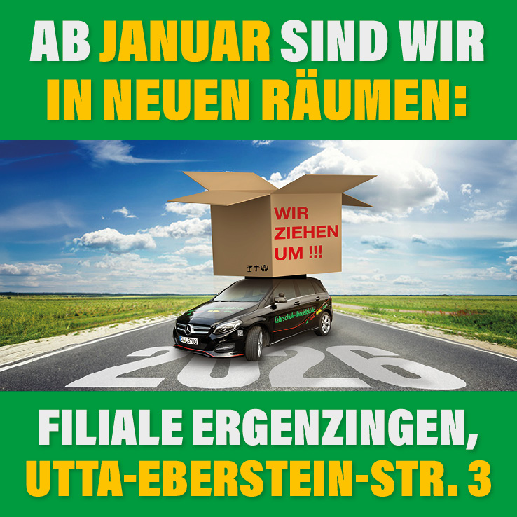 Popup-Ergenzingen Fahrschule Landefeld Ergenzingen - Umzug