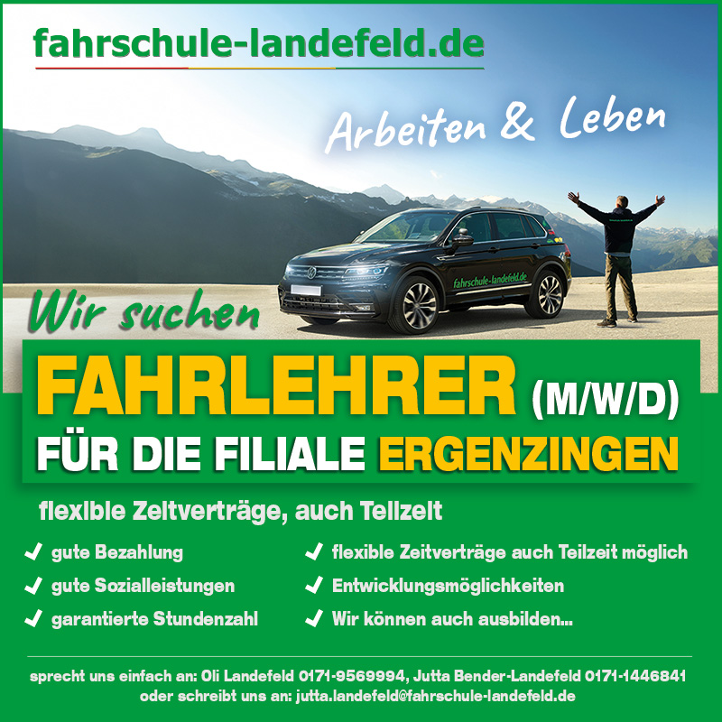 Fahrlehrer Stelle ,Job, in Ergenzingen, Nagold